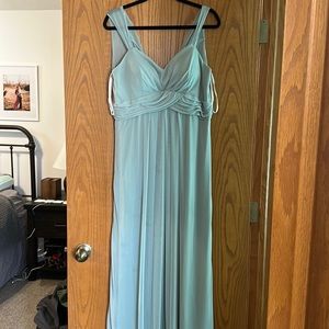 Maternity Sea-foam formal Dress